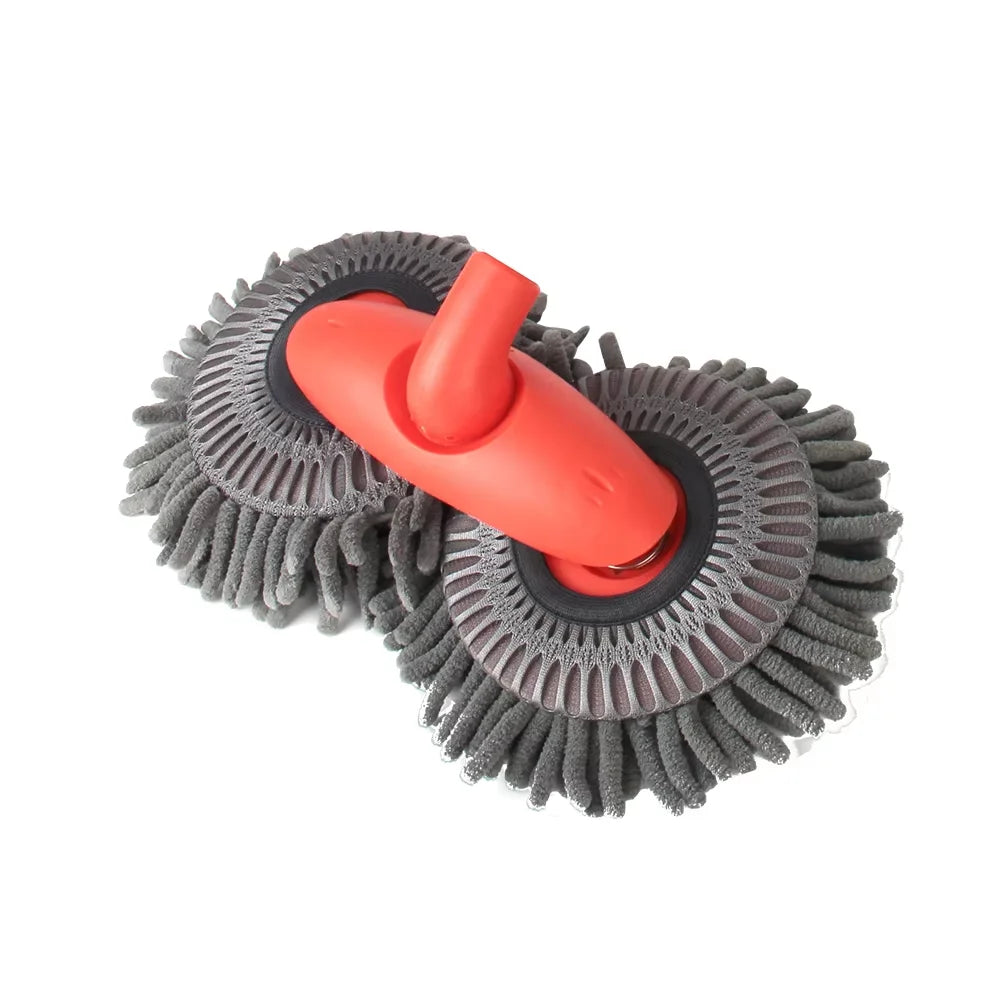 Chenille Foam Car Cleaning Brush – Extendable Handle for Roof, Glass & Body, Gentle on Clear Coat & Paint