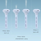 USB Mini Ultrasonic Air Humidifier LED Lamp USB Essential Oil Diffuser Car Purifier Aroma Anion Mist Maker With Romantic Light CM World