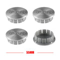4Pcs 55/64MM Car Wheel Center Hub Cap Styling Accessories For Jeep Wrangler Renegade Compass Gladiator Cherokee JL Grand JK Patr CM World