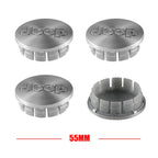 4Pcs 55/64MM Car Wheel Center Hub Cap Styling Accessories For Jeep Wrangler Renegade Compass Gladiator Cherokee JL Grand JK Patr CM World
