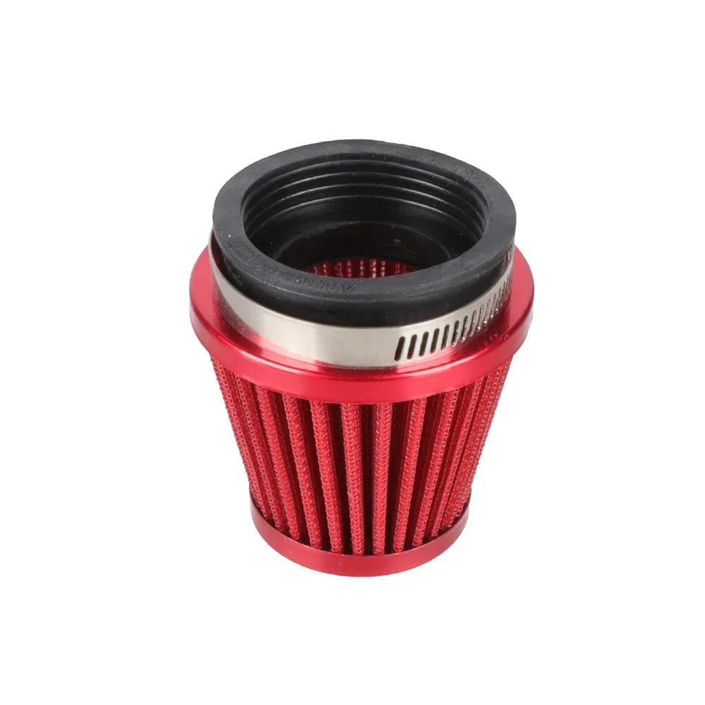 Universal 38mm 45mm48mm 58mm Motorbike High Flow Air Filter Kit for GY6 50cc 110cc 125cc Motorcycle Scooter ATV Dirt Bike CM World