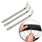 3PCS Bicycle Tyre Lever Tube Repair Service Carbon Steel Heat Treatment Cycling Tool Bike Tire Opener Crow Bar Remover Tool CM World
