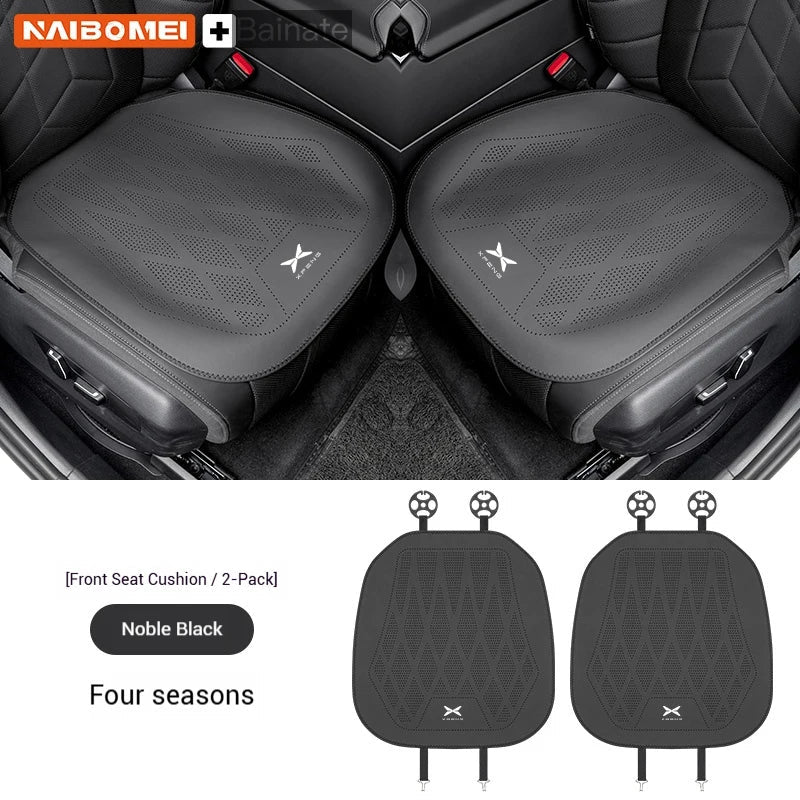 Car Seat Covers, For XPENG G6 P7 G9 MONA M03 G3 P5, Protective Covers Breathable Sweatproof, Four Seasons Leather Seat Cushion Car Mobile World