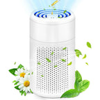 Air Purifiers for Bedroom Home - Portable Mute Small Air Cleaner, Suitable for Car, Bedroom, Office, Desktop Pet Room, Purifier CM World