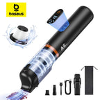Baseus A5 Air Car Vacuum Cleaner 2-in-1 Powerful Wireless Cleaner Strong Suction Handheld Car Cleaning Portable Home Appliance Car Mobile World