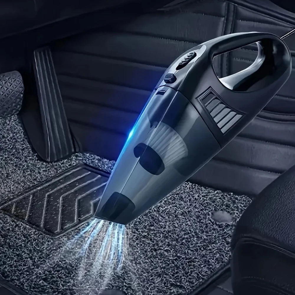 Wireless Car Vacuum Cleaner Portable Handheld - Dual Use for Home and Car Power Cord CM World