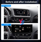 for Audi Q5 2009 - 2017 Android 16 Car Radio Video Multimedia Player GPS Navigation QLED Screen WiFi DSP Stereo Auto Accessories CM World