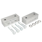 BEVINSEE Aluminum Hood Vent Space Riser Spacer Kit for Jeep Cherokee XJ 1984-2001, Car Accessories
