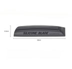 Car Window Squeegee, Soft Silicone Blade for Cleaning Water, Professional One-Piece Auto Glass Water Wipe Car Mobile World