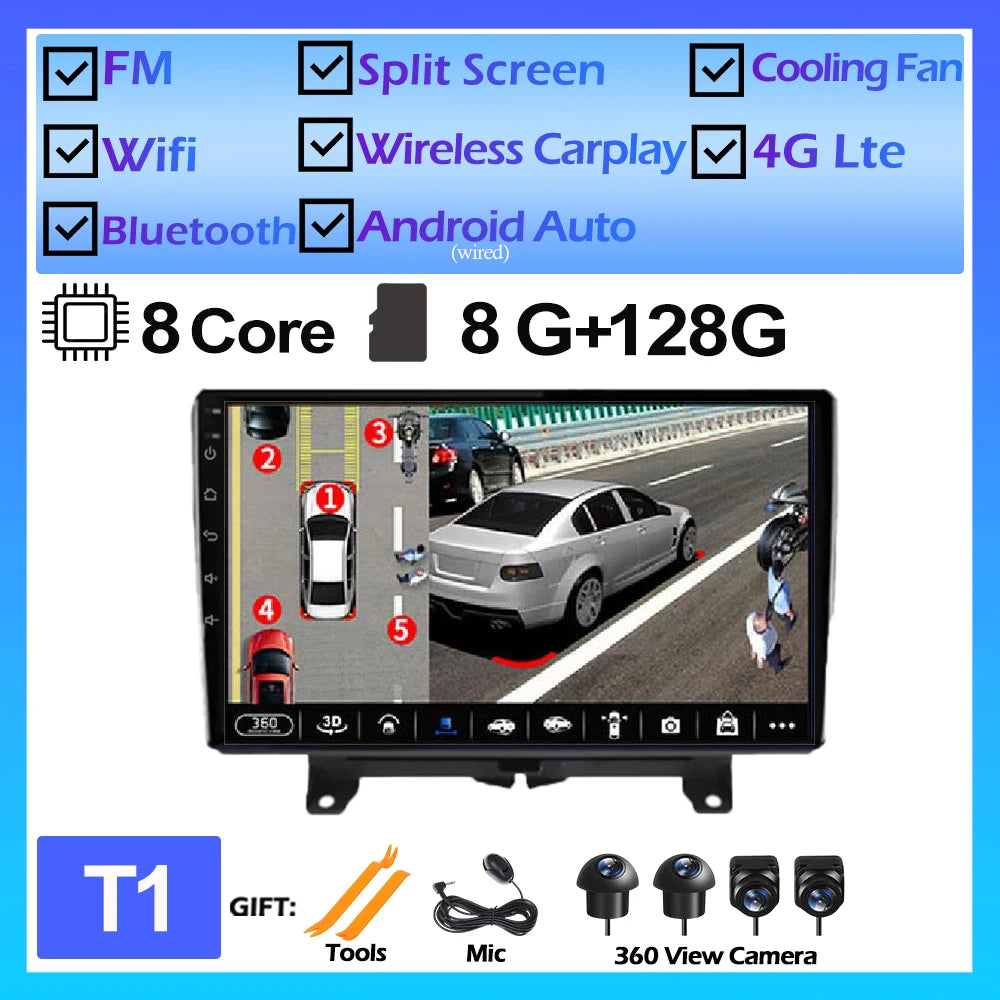 Android OS Car Radio Multimedia Player For Land Rover Range Sport 2005 - 2011 Wireless Carplay GPS Navigation Car Accessories 4G CM World