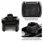 Universal Adjustable Two-Jaws Oil Filter Wrench Filter 60-80mm Filter Wrenches Remover Steel Fuel Cast Two-Claw Car Mobile World