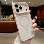 New 17 pro max Clear Magnetic Phone Case for iPhone 17 Air 17 pro max Magsafe Candy Color Transparent Protector Back Cover Car Mobile World