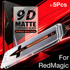 1-5Pcs For RedMagic 11S 11 10S 10 9S 9 8 8S Pro Plus Air Matte Tempered Glass Screen Protector AG AF Ultrasonic Frosted