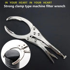 【X】1PC Car Disassembly Tool Clamp Filter Wrench Oil Grid Wrench Oil Change Adjustable Multi-Function Engine Oil Filter Wrench Car Mobile World