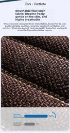 Universal Linen Car Seat Cover Four Season Auto Flax Comfortable Breathable Anti-Slip Covers Cushion SUV Car Seat Protection Car Mobile World