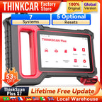 Lifetime Free Update THINKCAR Thinkscan Plus S7 OBD2 Scanner Automotive Code Reader Car Diagnostic Tool Diagnosis Coder Reader Car Mobile World