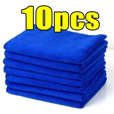 10/20pcs Ultra Fine Fiber Cleaning Towel,  Reusable Cleaning Towels Super Absorbent for Car Window,  Microfiber Cloth