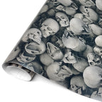 DIY Car Adhesive Vinyl Film for Motorcycle Vinyls Skull Texture Car Wraps Full Body Covering Waterproof Automotive Sticker Wrap Car Mobile World