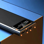 Lenovo 500000mAh 120W Power Bank For Xiaomi Super Fast Charging Battery High Capacity Digital Display Power Bank For iPhone
