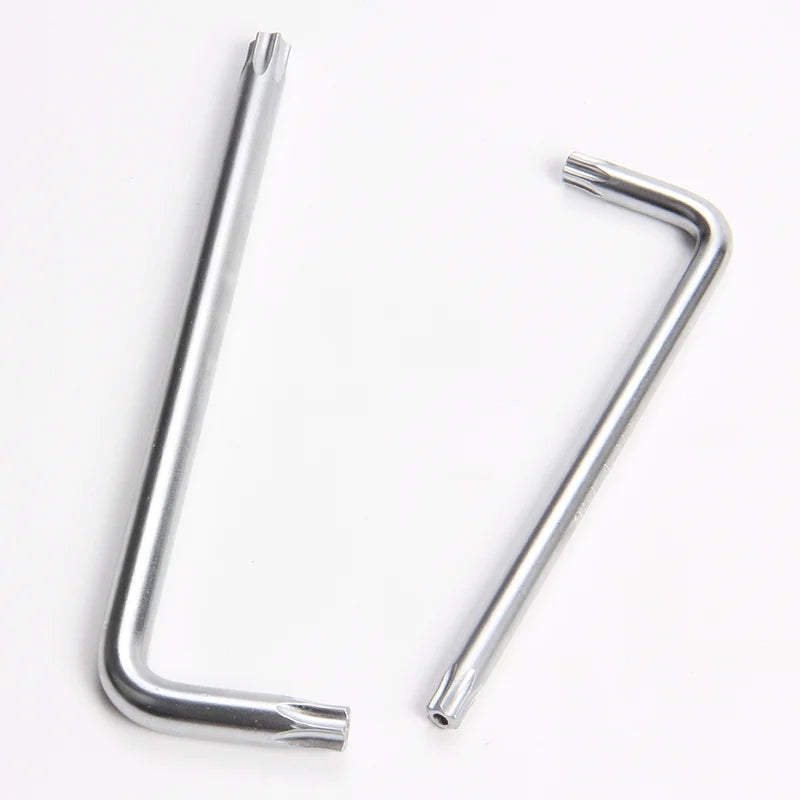 T10 T15 T20 T25 T30 T40 Hex Wrench Double-End 2-Way Torx Screwdriver Spanner Wrench Car Machine Repair Wrench Tools