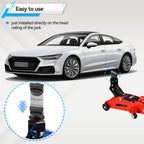 Jack Rubber Pad Anti-slip Adapter Support Block Car Lift Tool For Audi For Audi A6 Quattro A7 R8 RS6 RS7 S6 S7 TT Jacking Points CM World