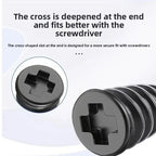Car Tire Repair Nail Vacuum Tyre Screw Rubber Patch  Nails+ Tool Set W/Box Moto Tyre Repair Stud Patch Nail with Screwdriver. CM World