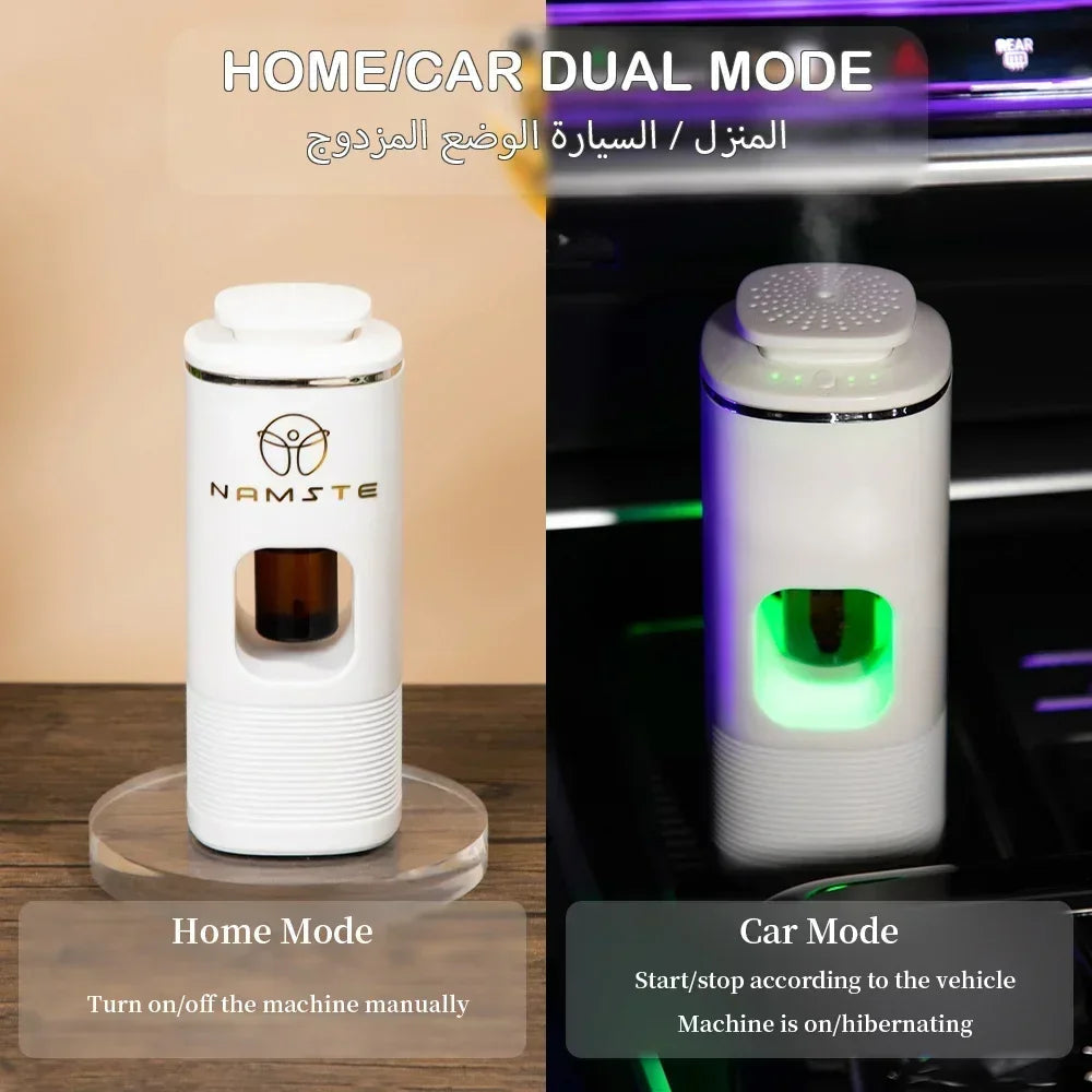 NAMSTE Aromatherapy Machine Diffuser Dual Mode for Car and Home Use Fragrance  Air Freshener Essential Oils Air Purifier USB CM World