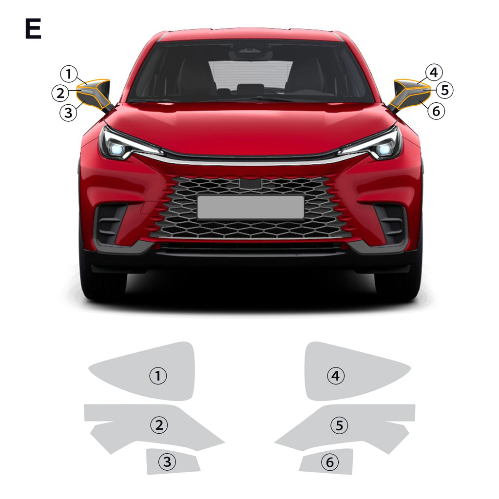 For Lexus LBX 2023-2026 Invisible Car Wrap TPU Film Protective Layer Scratch Resistant Car Parts Car Modification Accessories Car Mobile World
