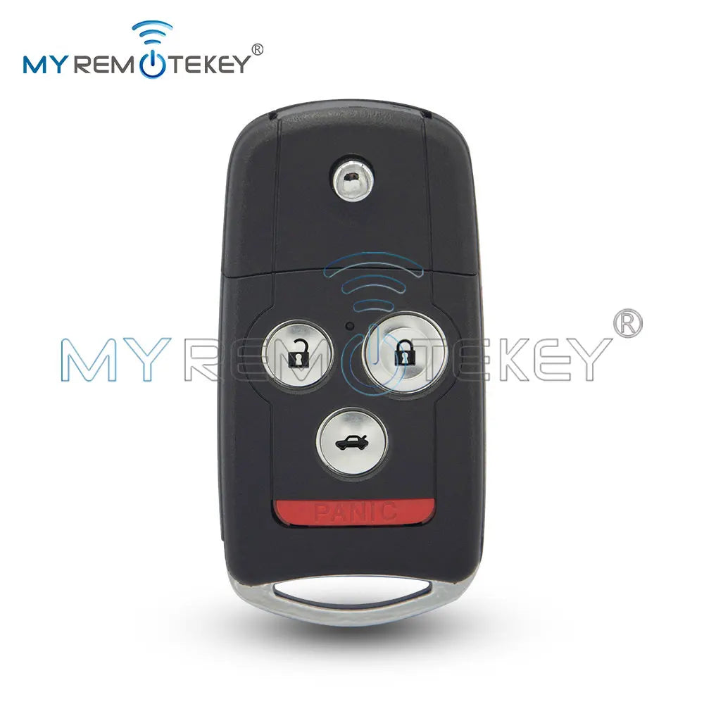 MYREMOTEKEY Flip Car Remote Key Shell Fob 2/3/4 Buttons MLBHLIK-1T for Honda Acura Civic Accord Jazz CRV HRV Key Case Housing CM World