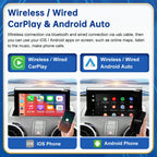 Road Top Wireless Android Auto For Audi Car A1 AT Q3 3G MMI RMC 2013-2018 Carplay Interface Mirror Link Air Play CM World