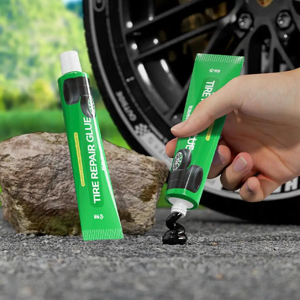1-5pcs Tire Repair Glue Tire Sealant,Car Tire Repair Gel Tire Repair Gel Rubber Adhesive Not Corrosive Tire Scratches Crack