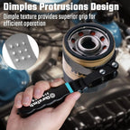 Standard Swivel Oil Filter Wrench, Removal Tool for 3-1/4" to 3-7/8" Filters, Essential Car Repair Accessory Car Mobile World