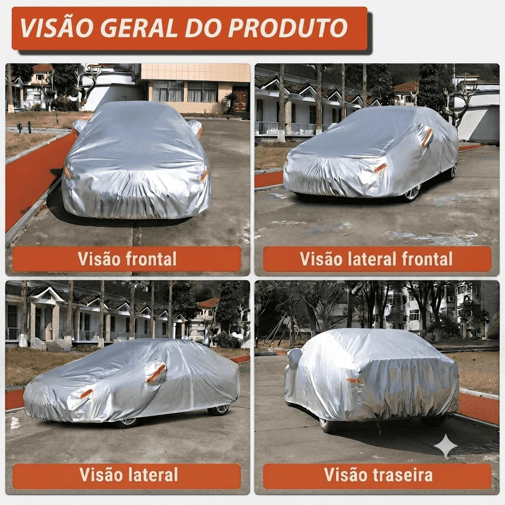 Universal Waterproof Car Cover Fit For Suv/Sedan/Hatchback Outdoor UV Dust Nighttime protective strips Kayme Car Accessories Car Mobile World
