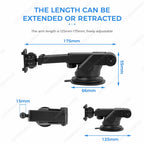 New Universal Expansion Holder For MP5 Car Radio Stereo Carplay Multimedia Player Compatible With Screen 6.86/7/9/10.26 Inch CM World