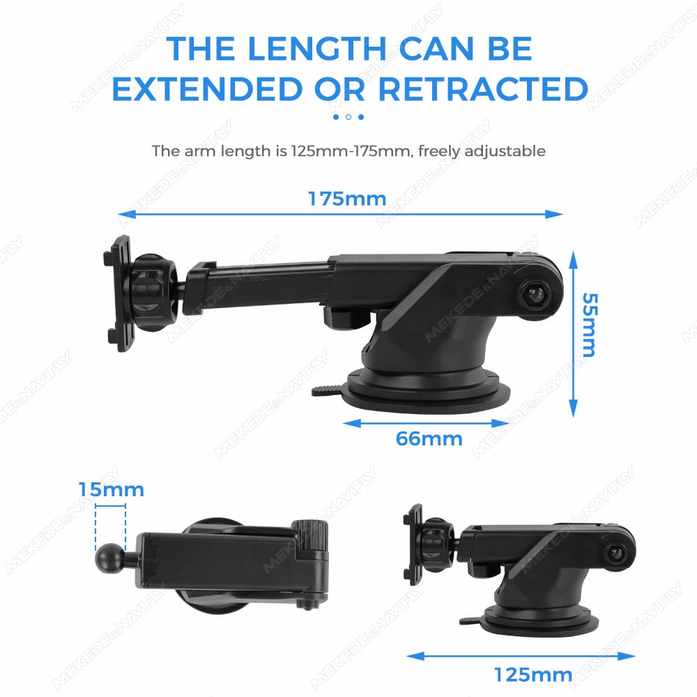 New Universal Expansion Holder For MP5 Car Radio Stereo Carplay Multimedia Player Compatible With Screen 6.86/7/9/10.26 Inch CM World