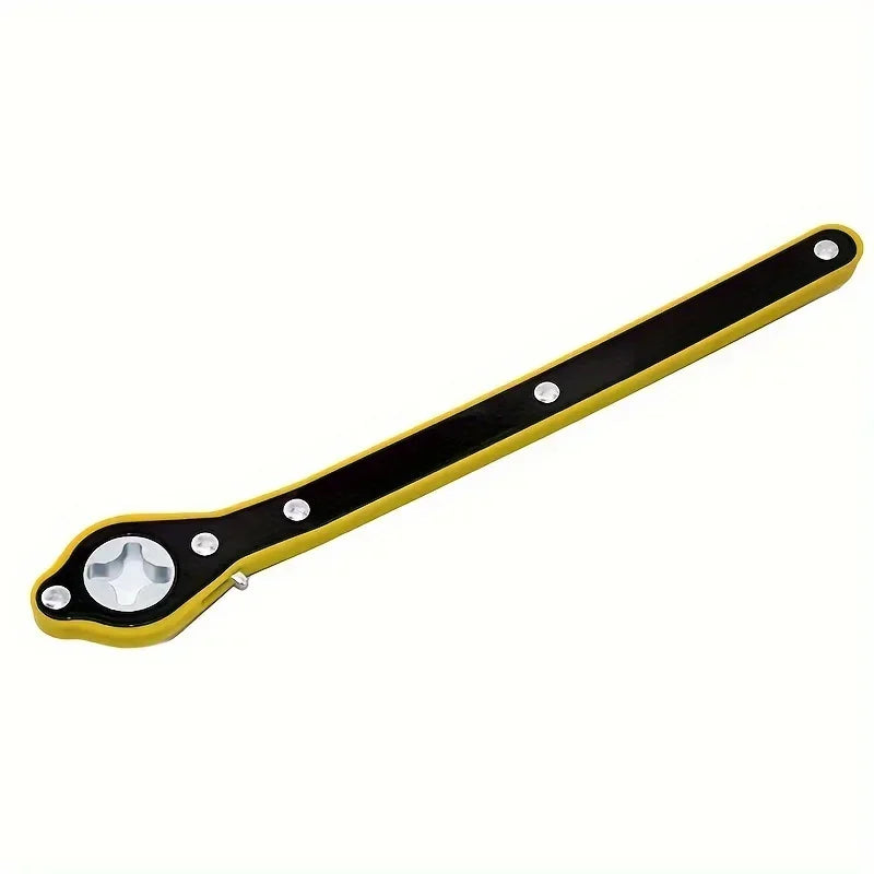 Car Wheel Hand Crank Ratchet Wrenches Garage Tire Wheel Handle Phillips Wrench Car Labor-Saving Jack Tire Repair Tool Universal CM World