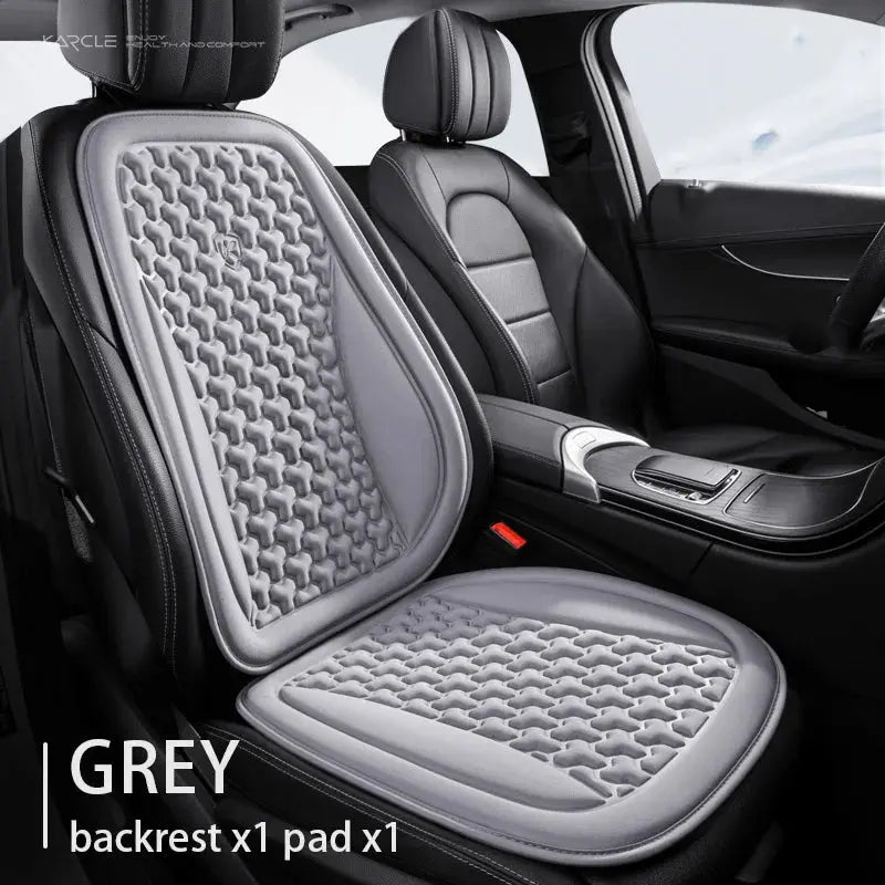 Karcle Car Seat Cover For Car Seats 3D Breathable Car Seat Protector Universal Auto Seat Cushion Convex Sweatproof Chair Mat Car Mobile World