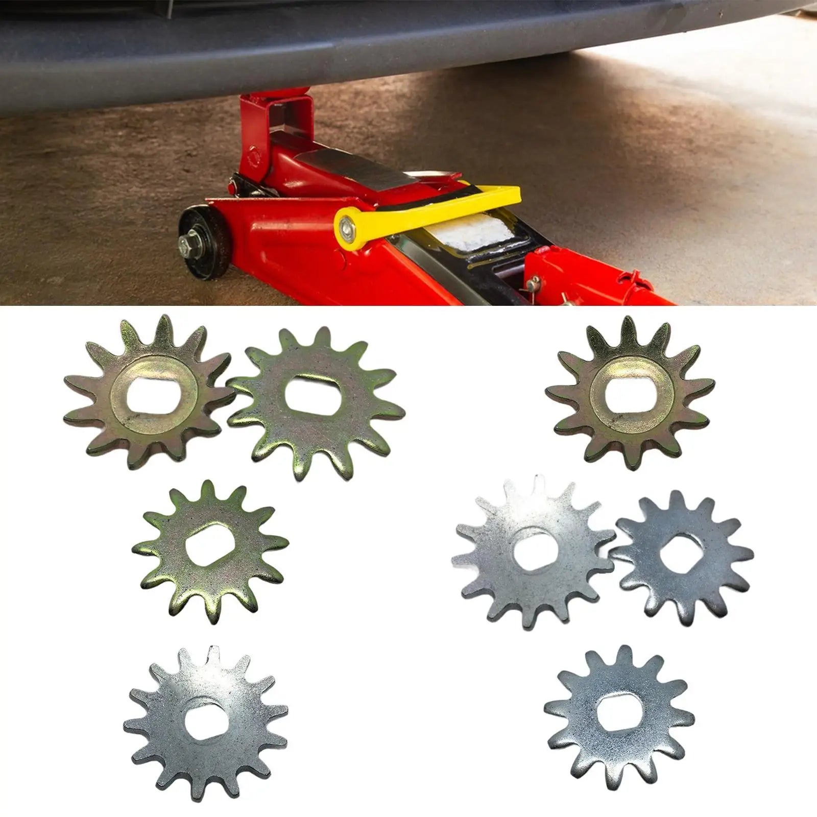 Hydraulic Car Jack Gearbox Repair Kit Metal Gears Set for 3 Ton 4 Ton Vehicles Lifting Automotive Maintenance Tools CM World