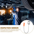 Inspection Mirror LED Light Flexible Bendable 360 Degree Rotate for Auto Repair Mechanic Checking Tool Inspection Mirror CM World