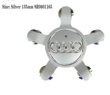 Audi 4pcs 60mm 61mm 68mm 69mm 123mm Car Styling Wheel Center Cap Hub Covers Badge for Audi A3 A4 A5 A6 A7 A8 S4 S6 Sticker CM World