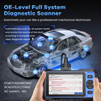 MUCAR 682 Auto OBD2 Scanner Lifetime Free Update Full System Clear Code Bidirectional Control 20 Reset CANFD Car Diagnostic Tool Car Mobile World