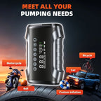 AEGNITE 23000A 10-in-1 Portable Car Emergency Start Jump Battery Charger 12V with Optional 150PSI Air Pump LED Light USB Type-C & USB Output Quick Charge
