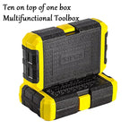 53 PCS Set of 1/4 Inch Socket Ratchet Wrench Set, Socket Drill Bit Extension Rod Automotive Repair with Case Car Repair Househol CM World