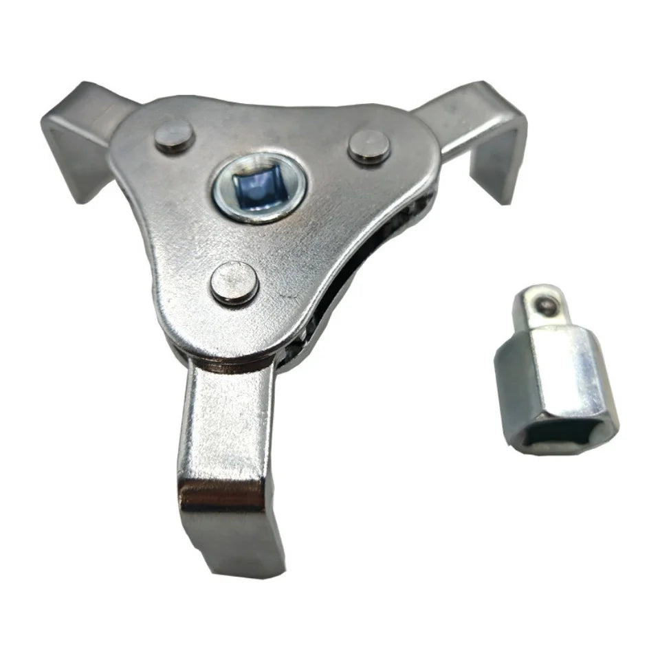 Universal Flat Three Claw Oil Filter Wrench Automobile Grid Disassembly Tool New Car Maintenance Equipment