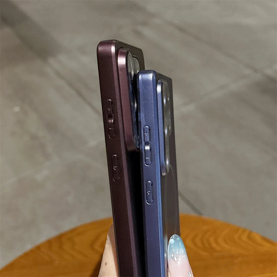 For Magasfe Magnetic Laser Case For Samsung Galaxy S26 Plus S25 S24 S23 Ultra A56 A57 Wireless Charge Metallic Paint Lens Cover