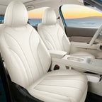 Designed Exclusively for the ORA 5, PU Leather Car Seat Cover, Breathable, Anti-Slip, Airbag Compatible, Full Set Car Seat Cover