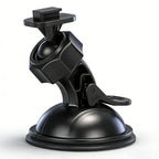 Universal 360° Rotating Suction Cup Mount for Action Camera, Car DVR on Windshield - Secure Holder Bracket for Driving Recording CM World