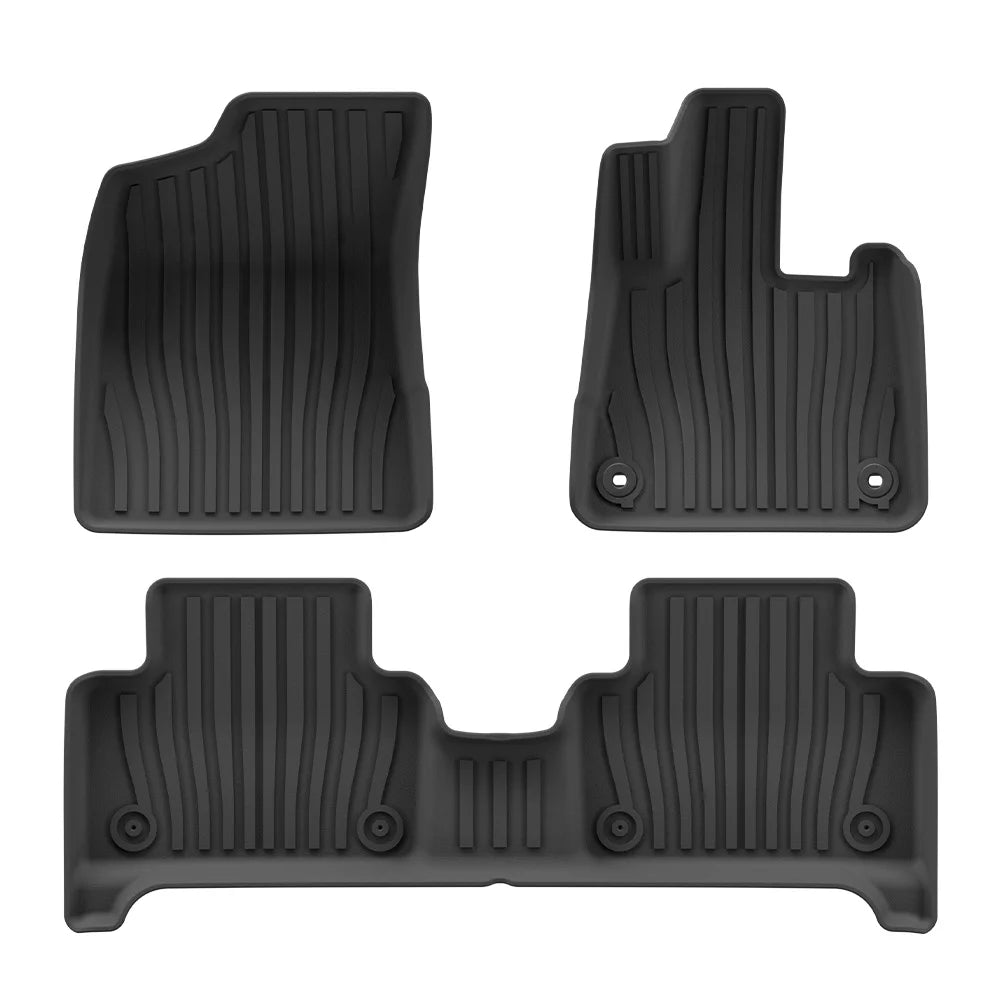 Smabee Right Drive for Volvo EX30 EV RHD 2025 2024 Car Floor Mats Cargo Liner Trunk Pad TPE 3D Foot Mat Waterproof Accessories