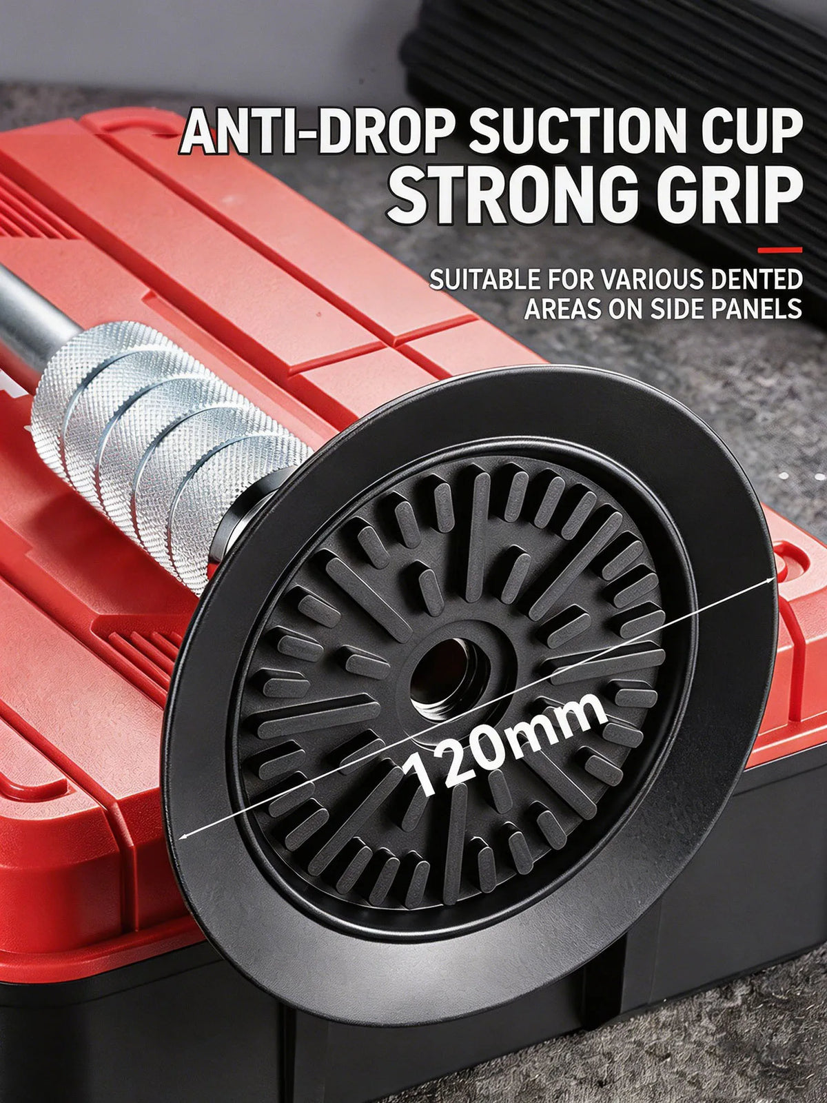 Car Dent Puller Pneumatic Suction Cup Sheet Metal Pulling Hammer Car Repair & Maintenance Manual Dent Repair Tool Paint Safe
