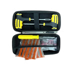 Heavy Duty Repair Accessories for Motorcycle Professional Car Tire Plug Kit- Vacuum Tyre Repair Screws Fast Repair Kit with Box CM World